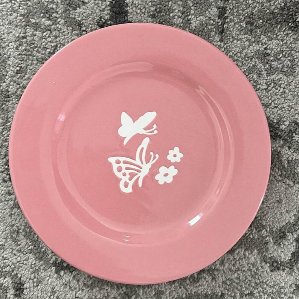 Waechtersbach Fun Factory Papillon Pink Plate